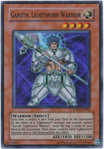 Garoth, Lightsworn Warrior [TU01-EN002] Super Rare | Deep Dive Games St. Marys