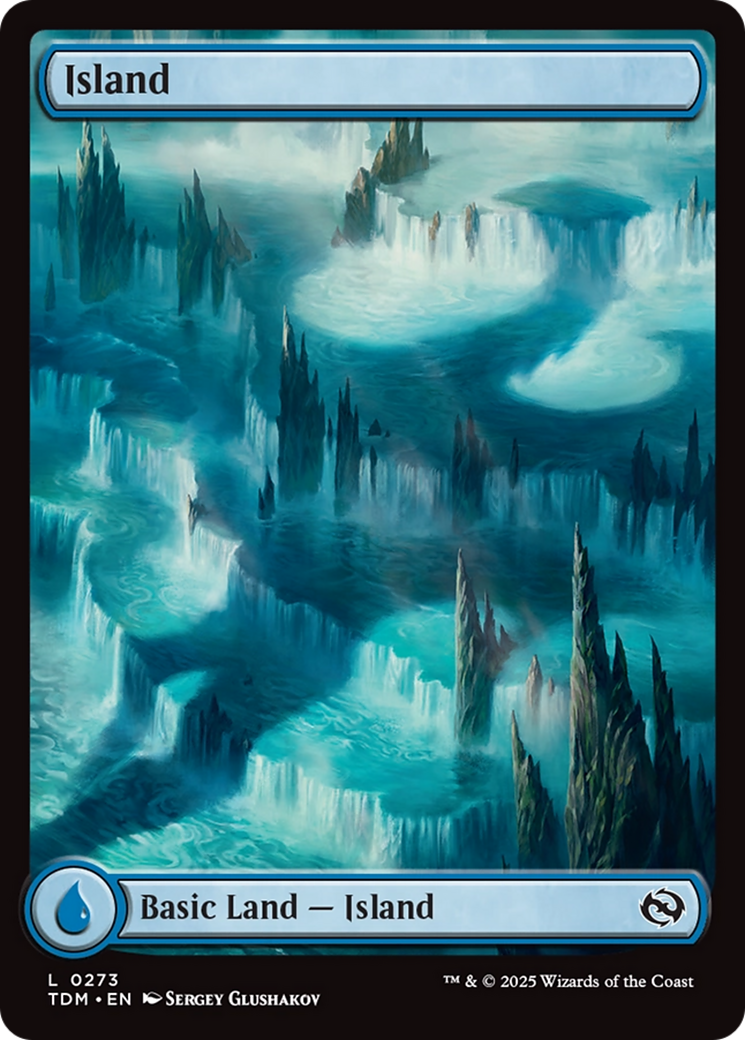 Island (0273) [Tarkir: Dragonstorm] | Deep Dive Games St. Marys
