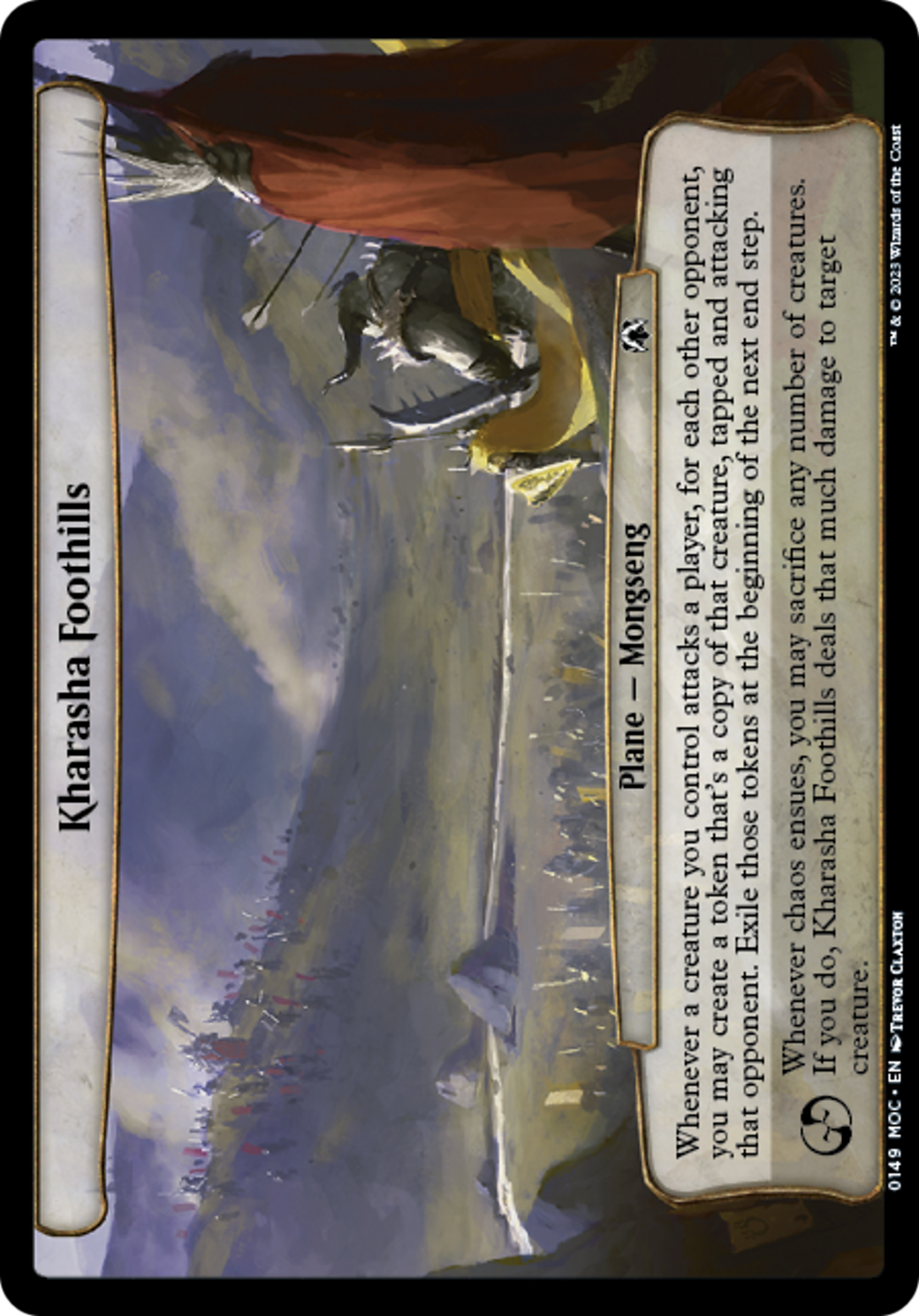 Kharasha Foothills [March of the Machine Commander] | Deep Dive Games St. Marys