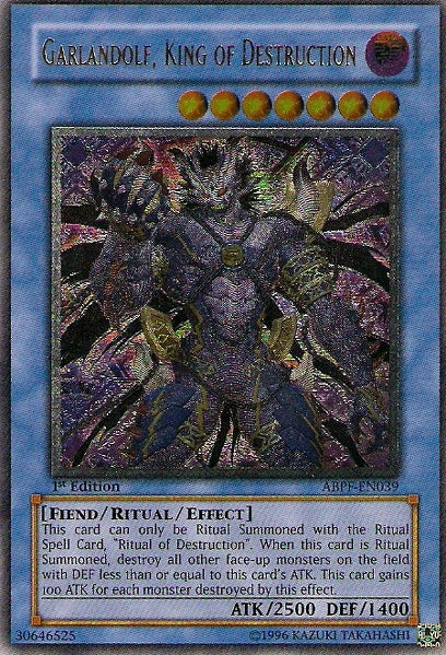 Garlandolf, King of Destruction [ABPF-EN039] Ultimate Rare | Deep Dive Games St. Marys