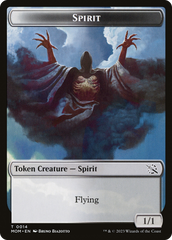 Elemental (02) // Spirit (14) Double-Sided Token [March of the Machine Tokens] | Deep Dive Games St. Marys