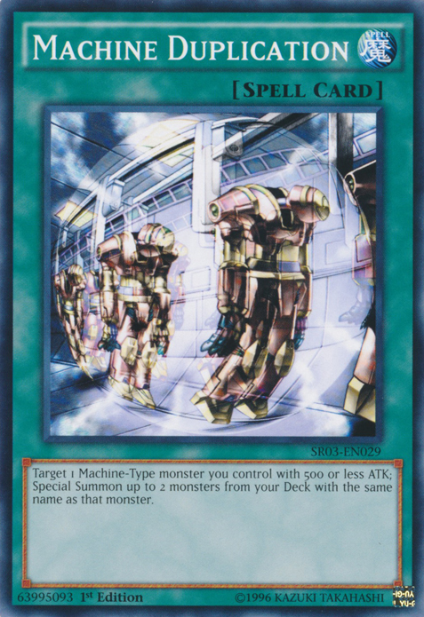 Machine Duplication [SR03-EN029] Common | Deep Dive Games St. Marys