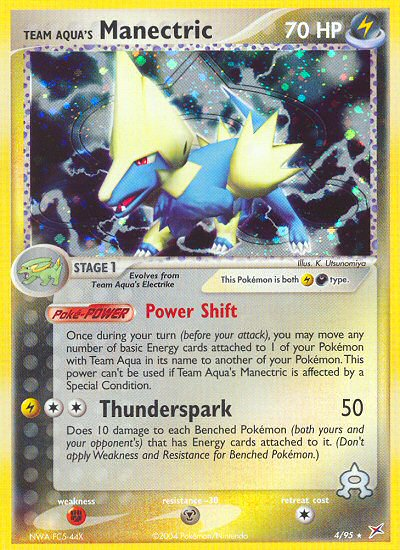 Team Aqua's Manectric (4/95) [EX: Team Magma vs Team Aqua] | Deep Dive Games St. Marys