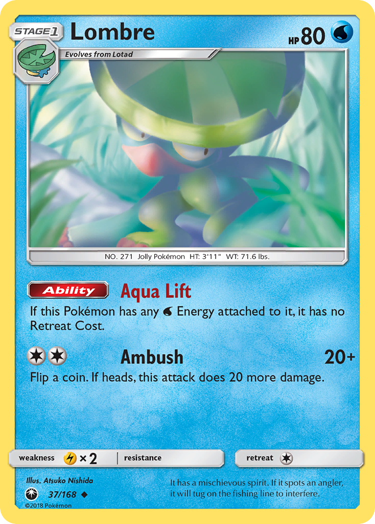 Lombre (37/168) [Sun & Moon: Celestial Storm] | Deep Dive Games St. Marys