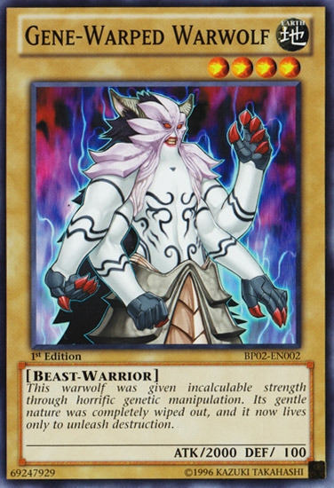 Gene-Warped Warwolf [BP02-EN002] Common | Deep Dive Games St. Marys