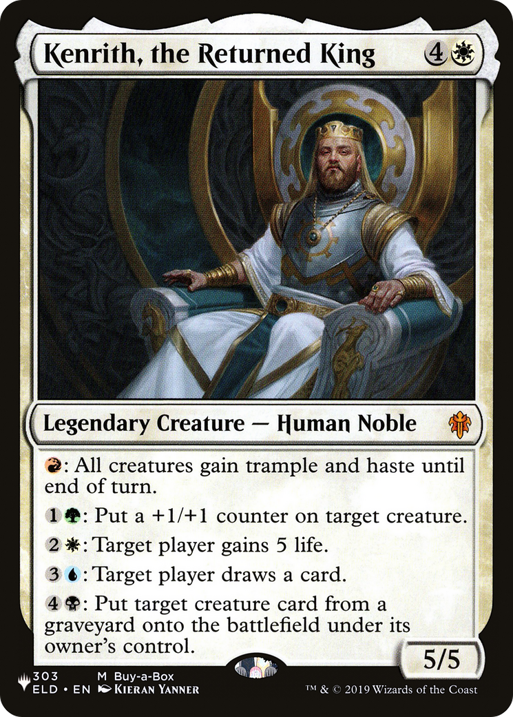 Kenrith, the Returned King [The List] | Deep Dive Games St. Marys