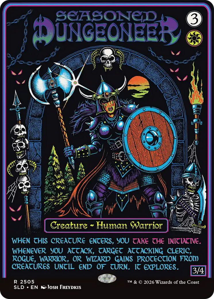 Seasoned Dungeoneer [Secret Lair Drop Series] | Deep Dive Games St. Marys