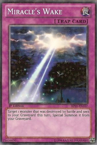 Miracle's Wake [BP01-EN107] Starfoil Rare | Deep Dive Games St. Marys