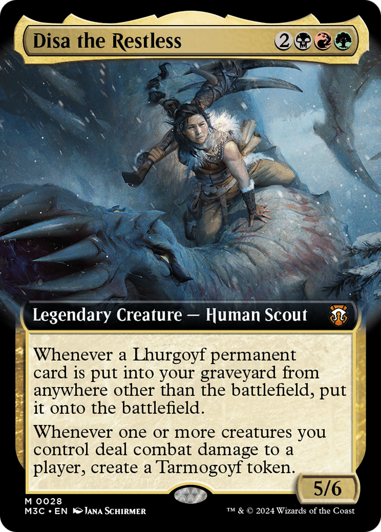 Disa the Restless (Extended Art) [Modern Horizons 3 Commander] | Deep Dive Games St. Marys