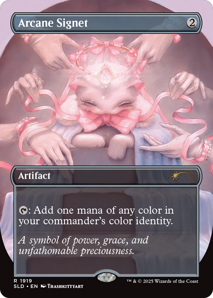Arcane Signet (1919) (Rainbow Foil) [Secret Lair Drop Series] | Deep Dive Games St. Marys