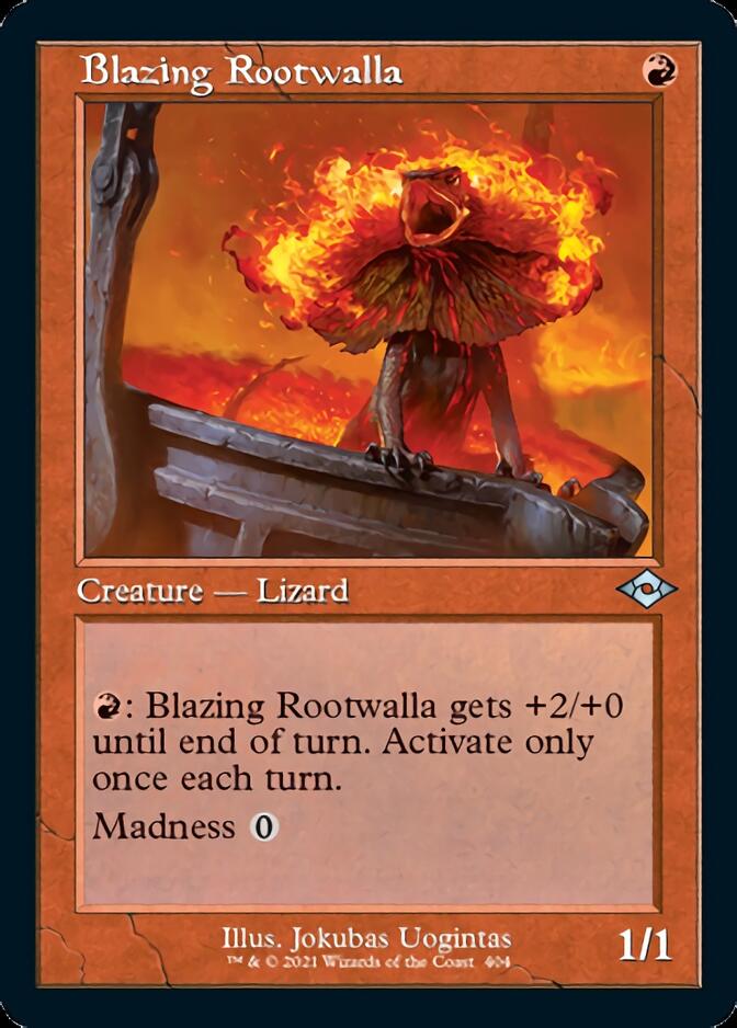 Blazing Rootwalla (Retro) [Modern Horizons 2] | Deep Dive Games St. Marys