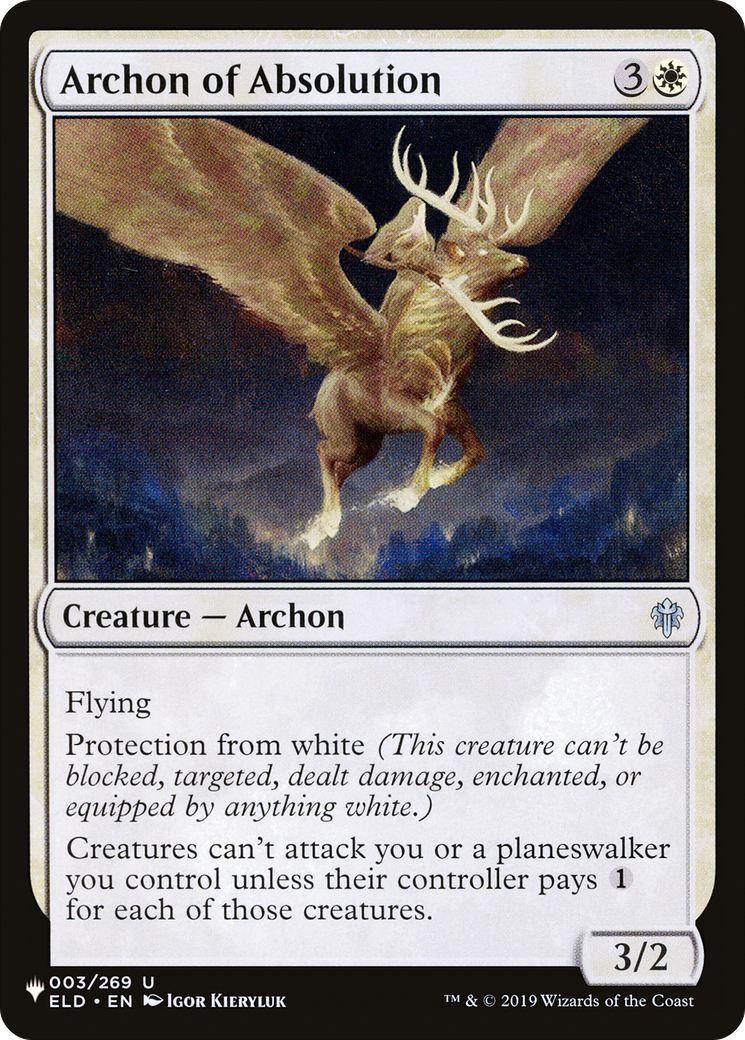 Archon of Absolution [The List] | Deep Dive Games St. Marys