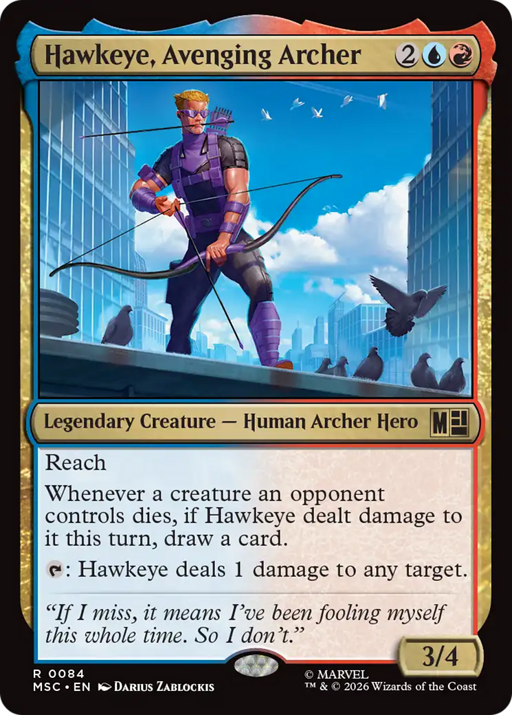 Hawkeye, Avenging Archer [Marvel Super Heroes Commander] | Deep Dive Games St. Marys