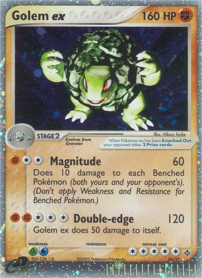 Golem ex (91/97) [EX: Dragon] | Deep Dive Games St. Marys