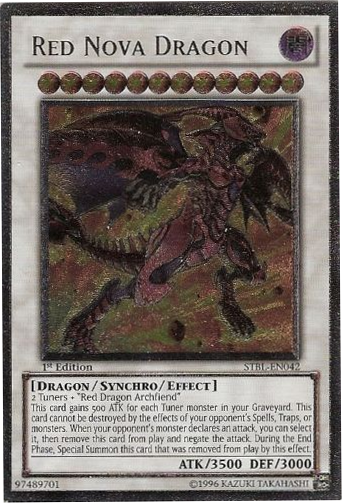 Red Nova Dragon [STBL-EN042] Ultimate Rare | Deep Dive Games St. Marys
