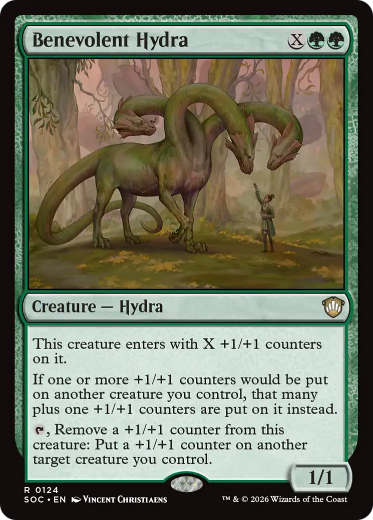 Benevolent Hydra [Secrets of Strixhaven Commander] | Deep Dive Games St. Marys