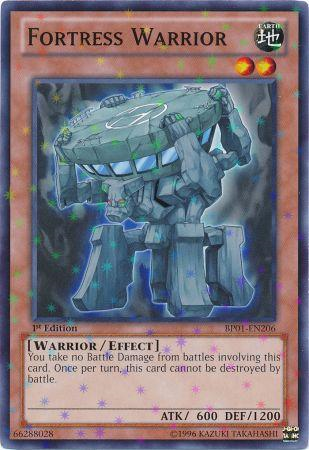 Fortress Warrior [BP01-EN206] Starfoil Rare | Deep Dive Games St. Marys