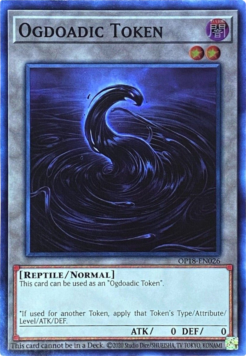 Ogdoadic Token [OP18-EN026] Super Rare | Deep Dive Games St. Marys