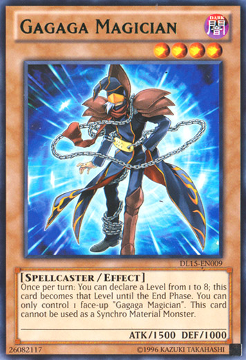 Gagaga Magician (Green) [DL15-EN009] Rare | Deep Dive Games St. Marys