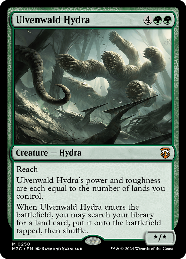 Ulvenwald Hydra (Ripple Foil) [Modern Horizons 3 Commander] | Deep Dive Games St. Marys