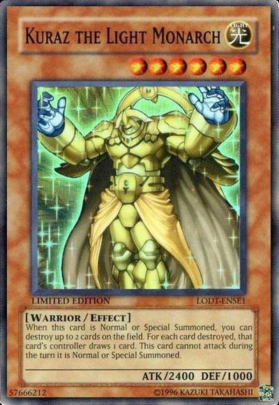 Kuraz the Light Monarch [LODT-ENSE1] Super Rare | Deep Dive Games St. Marys