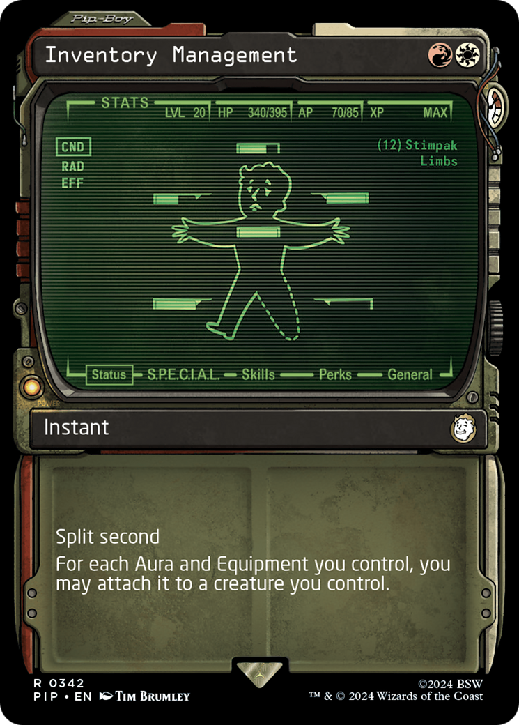 Inventory Management (Showcase) [Fallout] | Deep Dive Games St. Marys