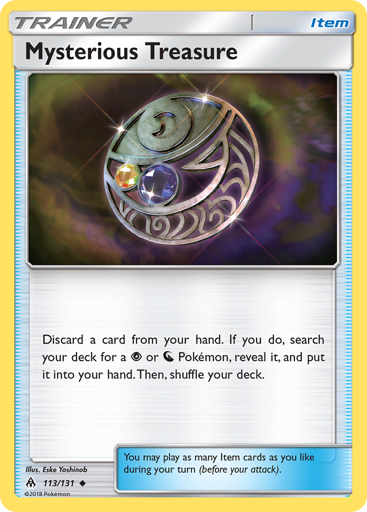 Mysterious Treasure (113/131) [Sun & Moon: Forbidden Light] | Deep Dive Games St. Marys
