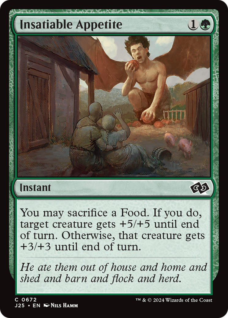 Insatiable Appetite [Foundations Jumpstart] | Deep Dive Games St. Marys