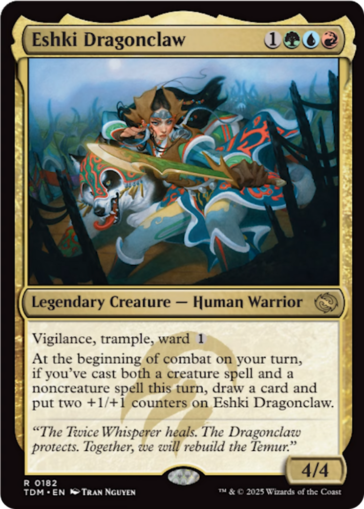 Eshki Dragonclaw [Tarkir: Dragonstorm] | Deep Dive Games St. Marys