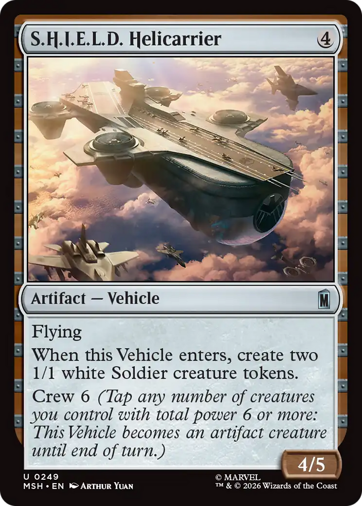 S.H.I.E.L.D. Helicarrier [Marvel Super Heroes] | Deep Dive Games St. Marys
