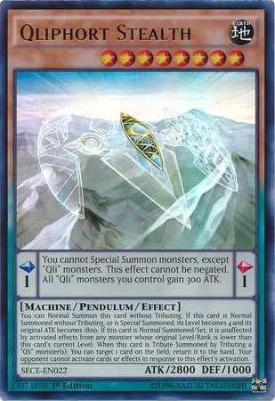 Qliphort Stealth [SECE-EN022] Ultra Rare | Deep Dive Games St. Marys