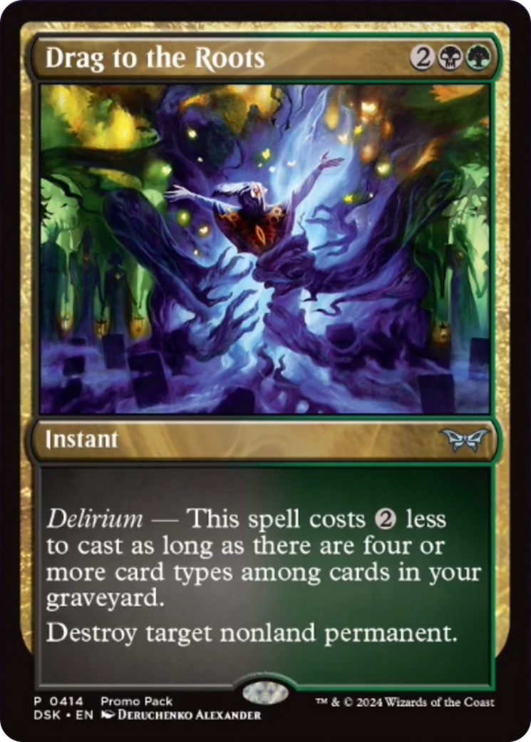Drag to the Roots (Promo Pack) [Duskmourn: House of Horror Promos] | Deep Dive Games St. Marys