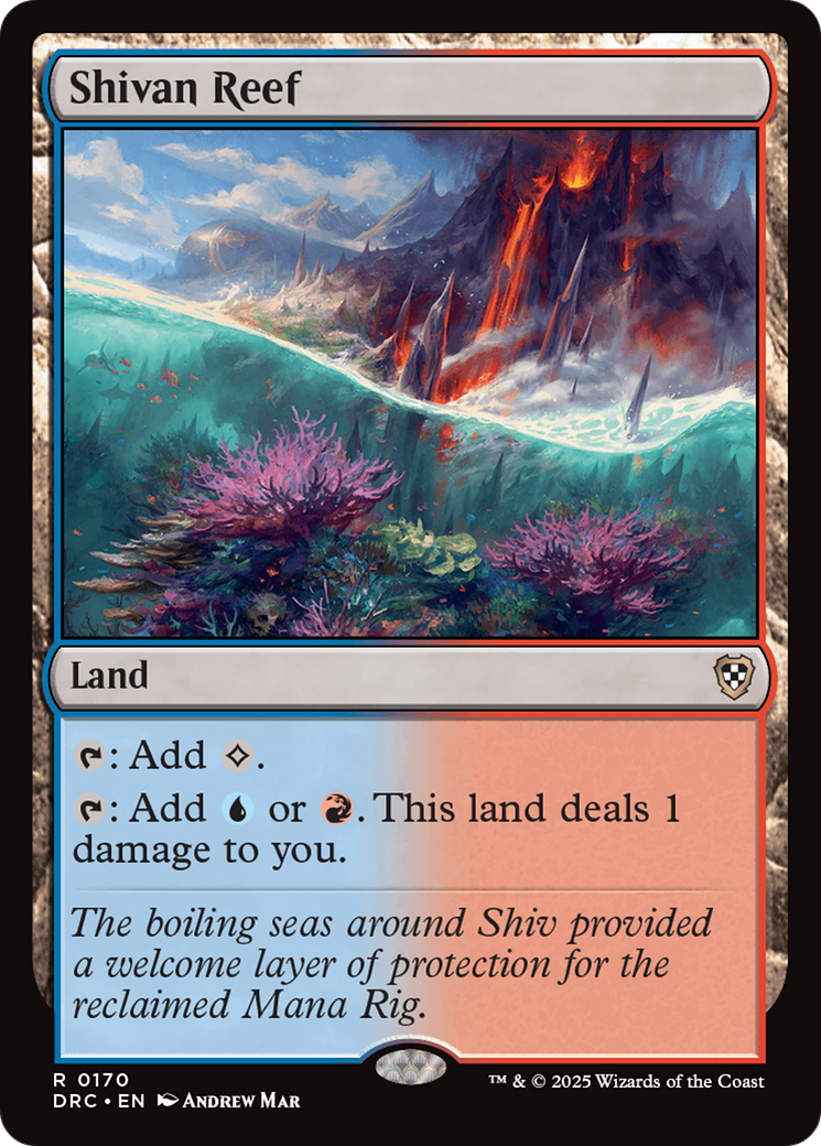 Shivan Reef [Aetherdrift Commander] | Deep Dive Games St. Marys