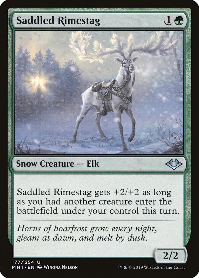 Saddled Rimestag [Modern Horizons] | Deep Dive Games St. Marys