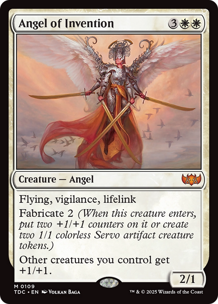 Angel of Invention [Tarkir: Dragonstorm Commander] | Deep Dive Games St. Marys