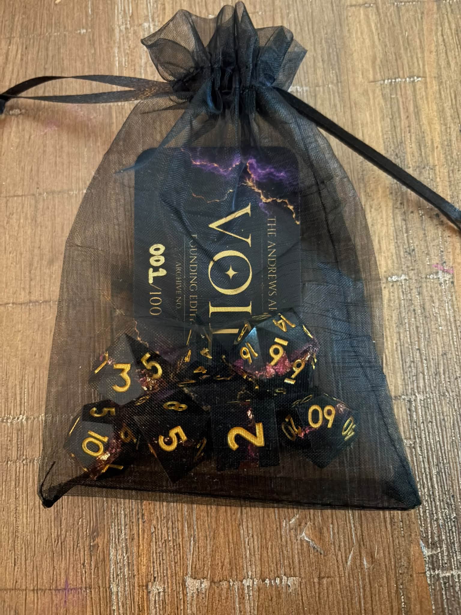 The Andrews Archive Dice Set | Deep Dive Games St. Marys