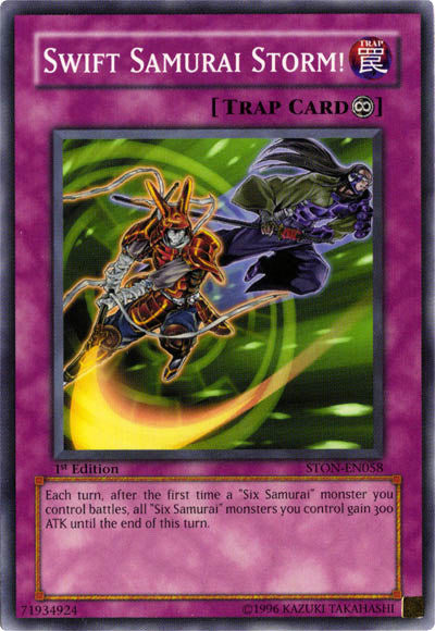 Swift Samurai Storm! [STON-EN058] Common | Deep Dive Games St. Marys