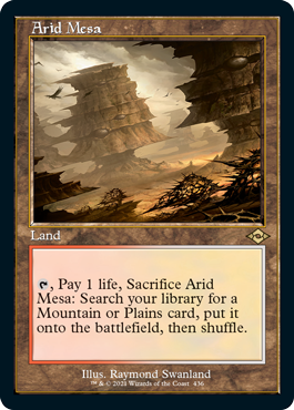 Arid Mesa (Retro Foil Etched) [Modern Horizons 2] | Deep Dive Games St. Marys