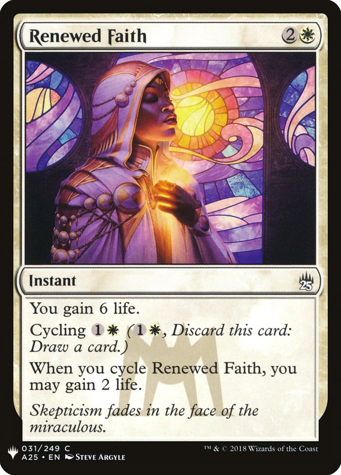 Renewed Faith [Mystery Booster] | Deep Dive Games St. Marys