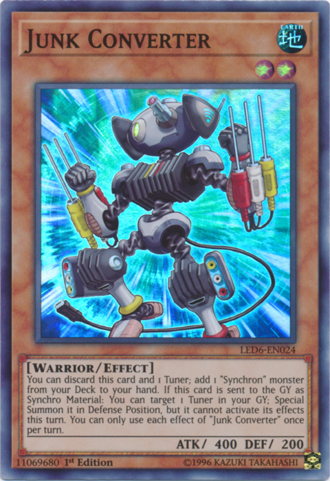 Junk Converter [LED6-EN024] Super Rare | Deep Dive Games St. Marys
