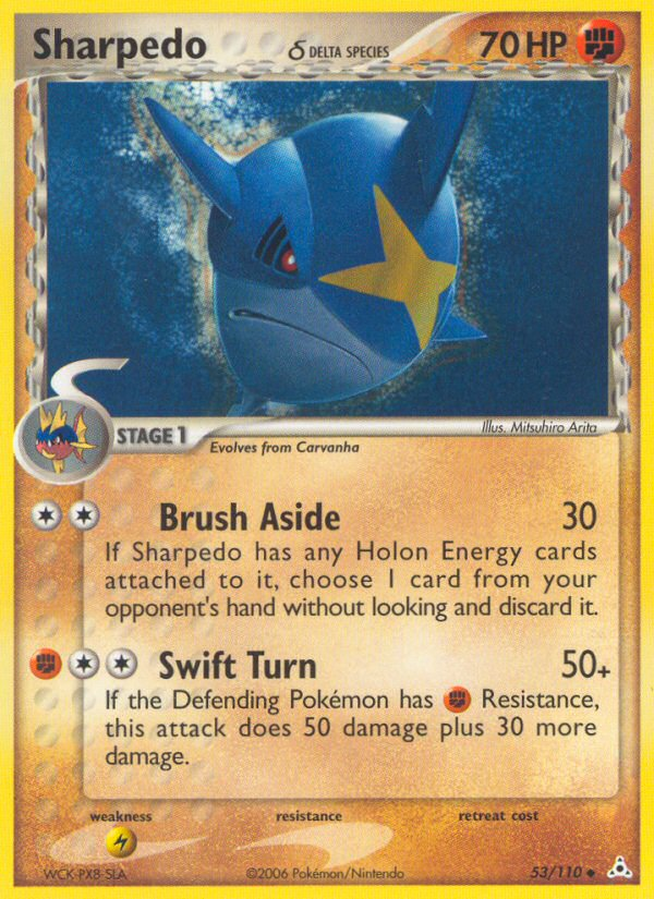 Sharpedo (53/110) (Delta Species) [EX: Holon Phantoms] | Deep Dive Games St. Marys