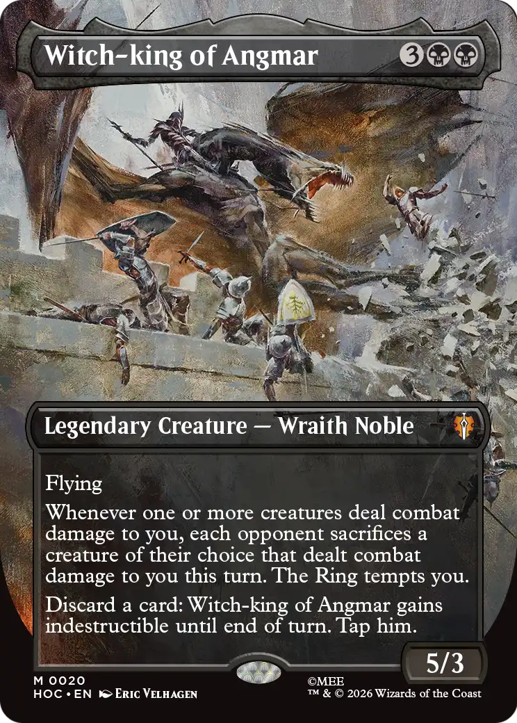 Witch-king of Angmar (Borderless) [The Hobbit: Eternal-Legal] | Deep Dive Games St. Marys