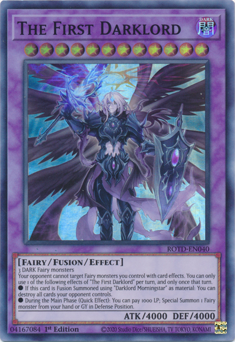 The First Darklord [ROTD-EN040] Super Rare | Deep Dive Games St. Marys