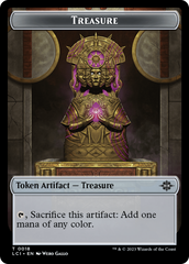 Treasure (0018) // Map Double-Sided Token [The Lost Caverns of Ixalan Tokens] | Deep Dive Games St. Marys