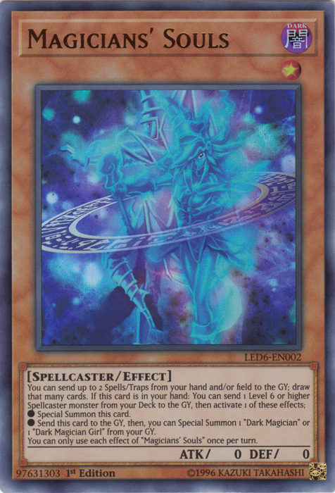 Magicians' Souls [LED6-EN002] Ultra Rare | Deep Dive Games St. Marys
