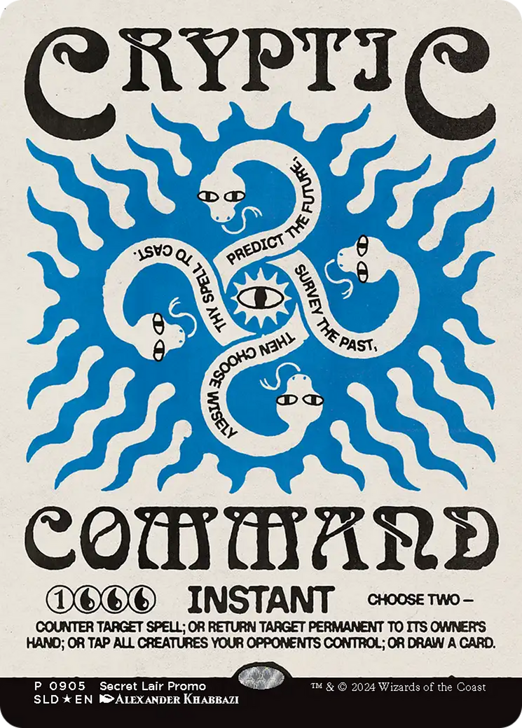 Cryptic Command (Rainbow Foil) [Secret Lair Drop Series] | Deep Dive Games St. Marys