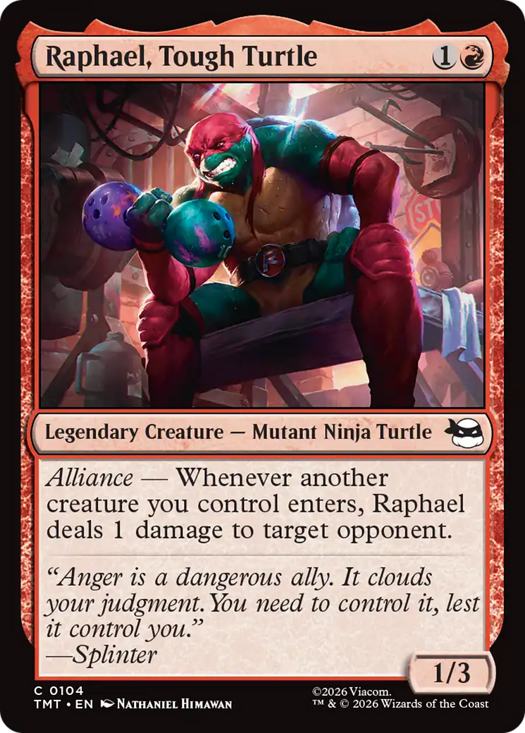 Raphael, Tough Turtle [Teenage Mutant Ninja Turtles] | Deep Dive Games St. Marys