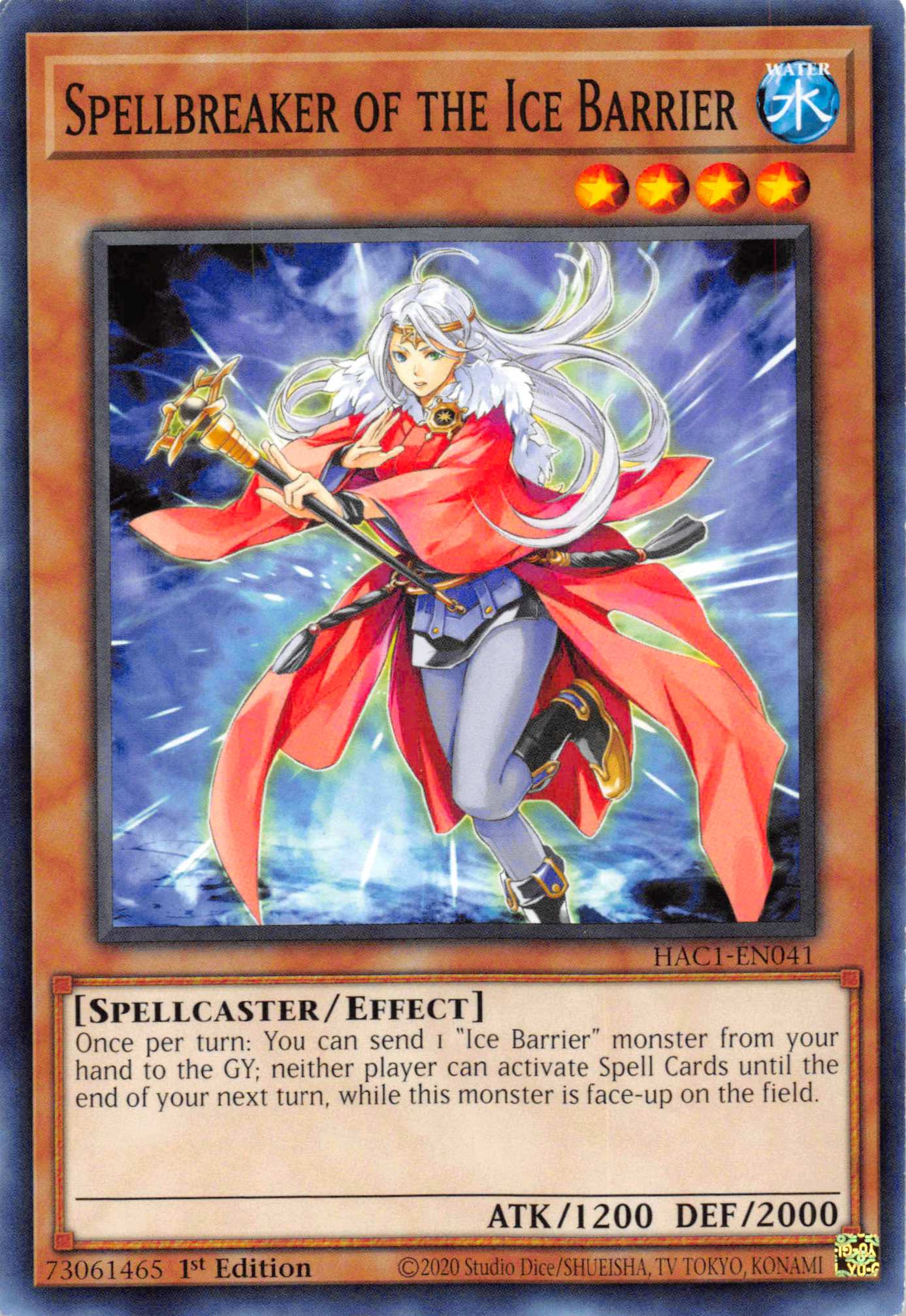 Spellbreaker of the Ice Barrier [HAC1-EN041] Common | Deep Dive Games St. Marys