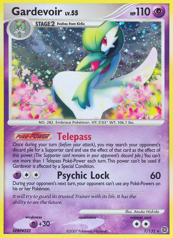 Gardevoir (7/132) [Diamond & Pearl: Secret Wonders] | Deep Dive Games St. Marys