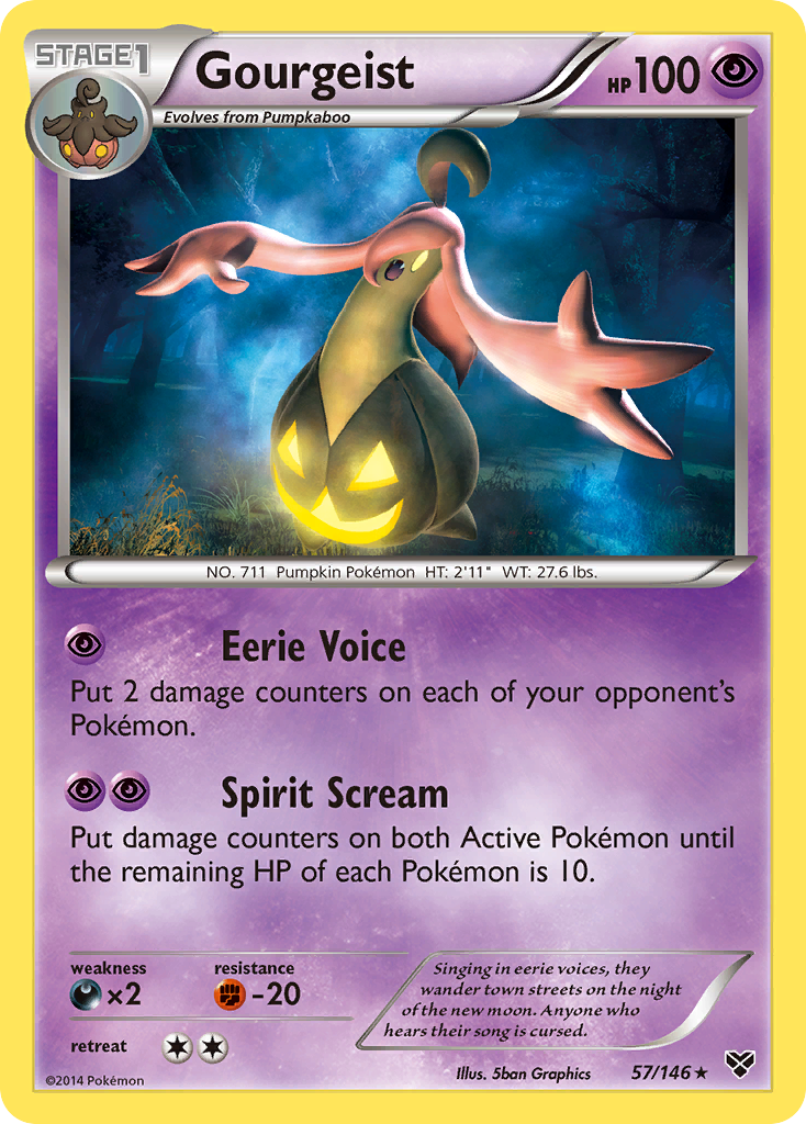 Gourgeist (57/146) [XY: Base Set] | Deep Dive Games St. Marys